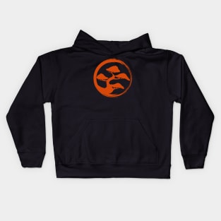 Enso Circle And Bonsai Tree Kids Hoodie